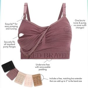 NWT Kindred Bravely bundle of 2 Sublime Pumping and Nursing Bras size XL-Busty